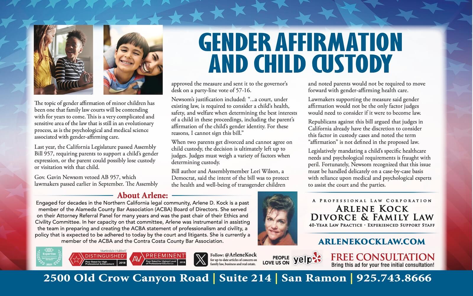 gender affirmation and child custody